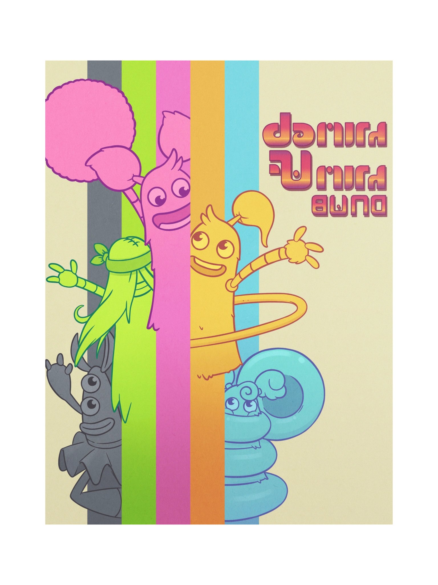 Pomily Family Band Poster product image (1)