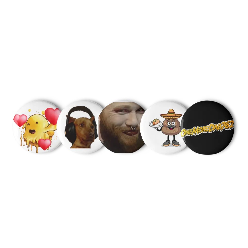 Mixed emote Buttons! product image (9)