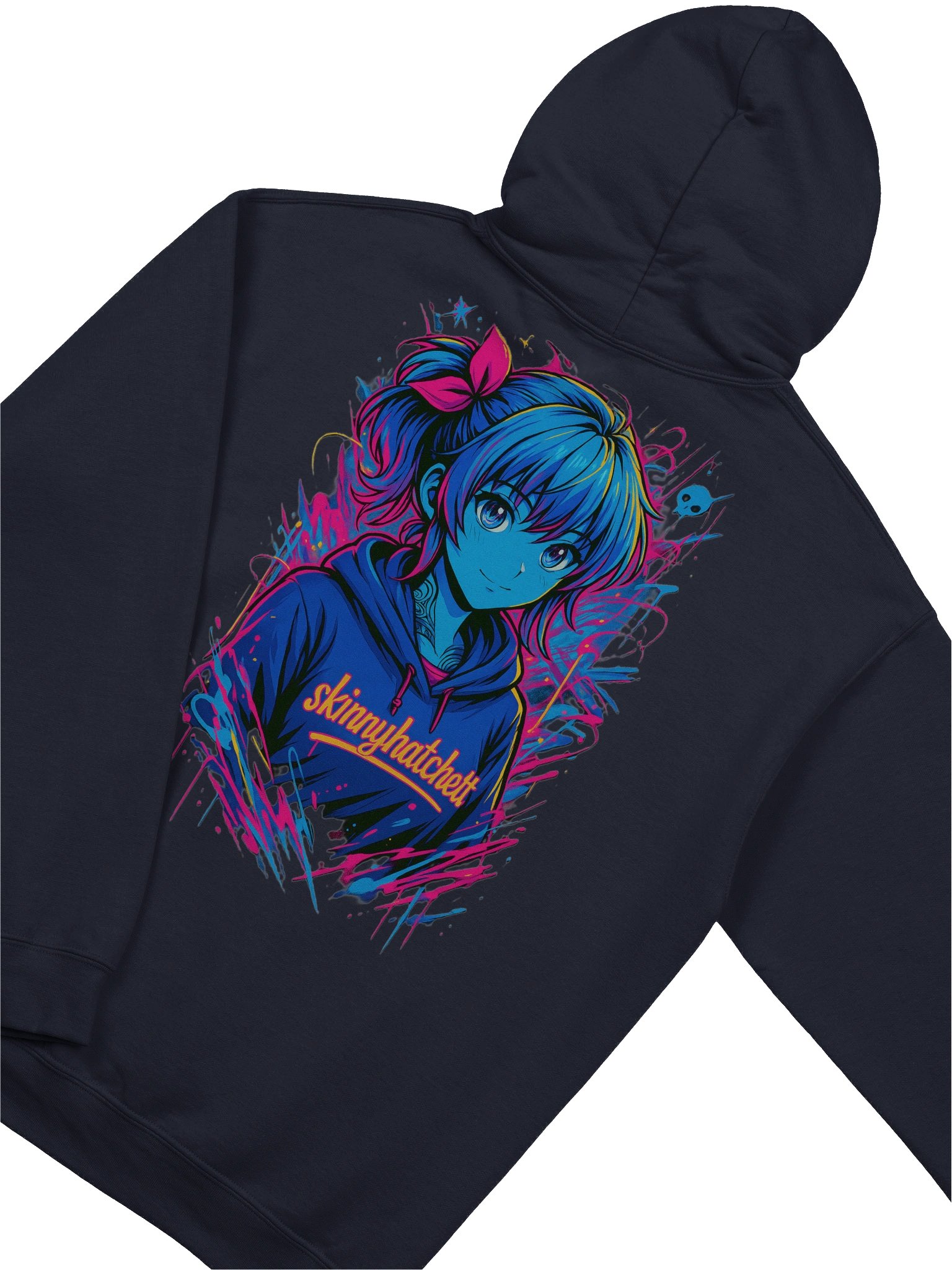 Neon Maiden Hoodie product image (4)