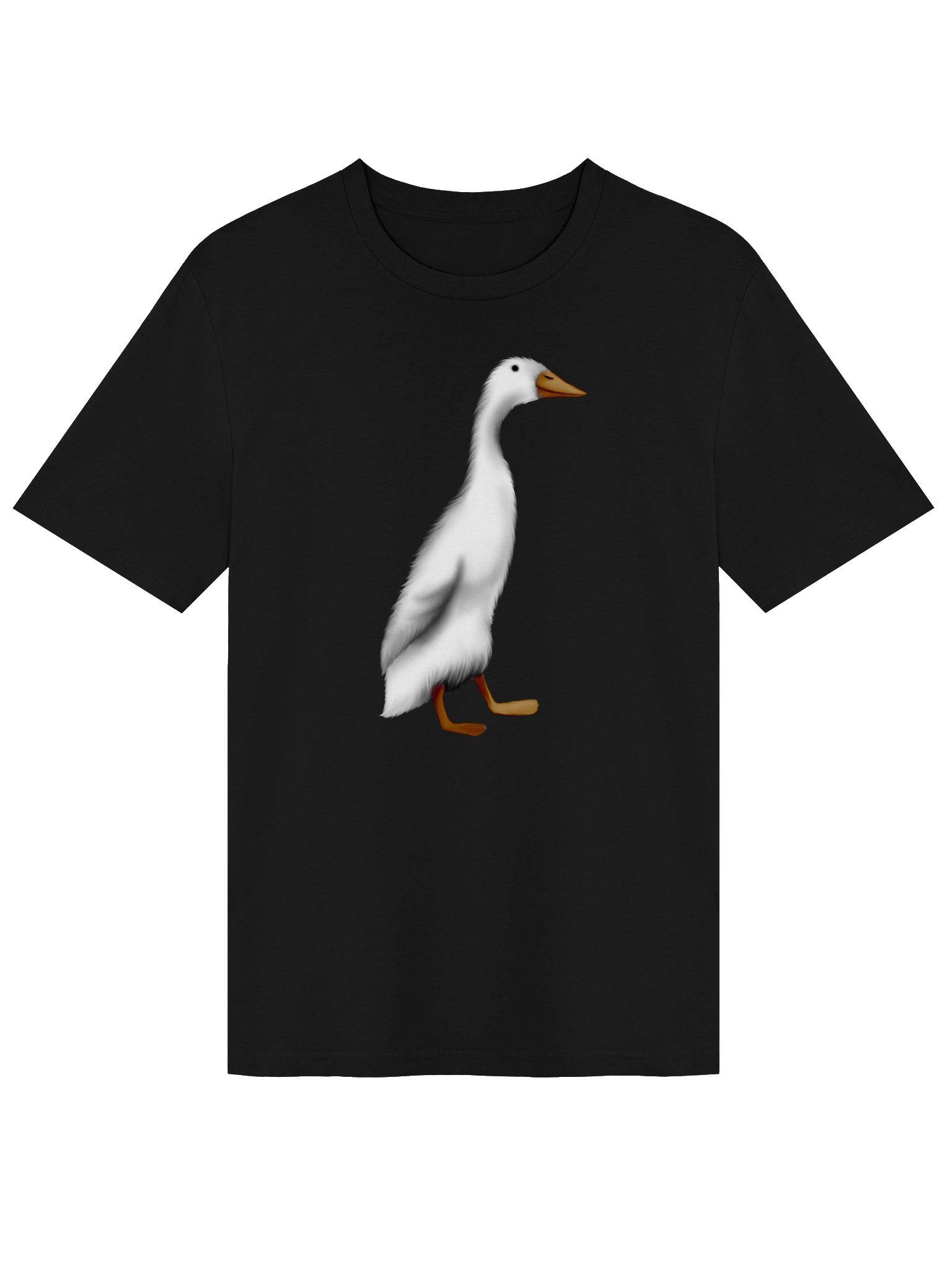 "Duck" T-Shirt. Unisex Stanley/Stella Organic Ribbed Neck T-Shirt product image (1)