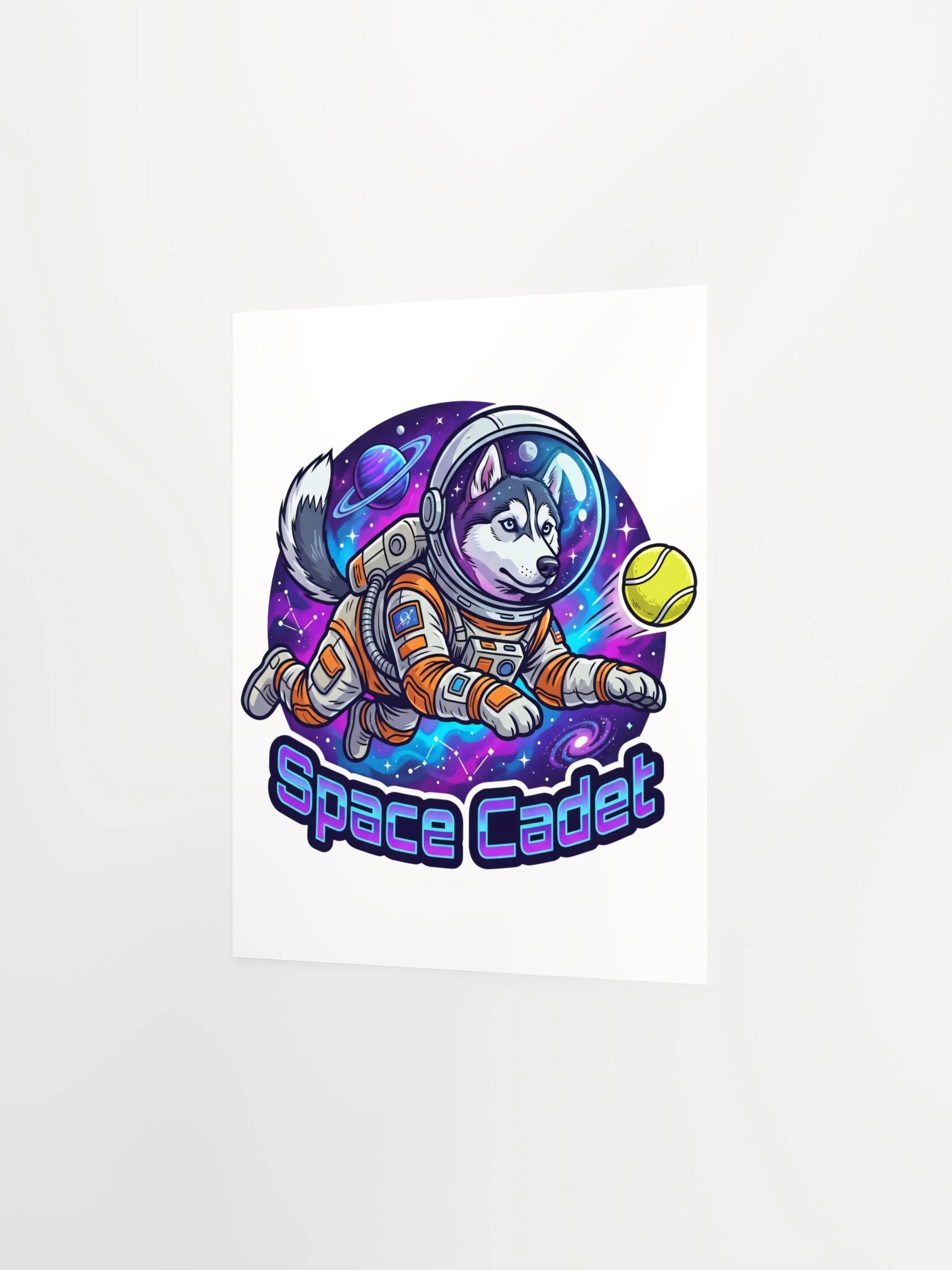 Space Cadet Husky Poster product image (26)
