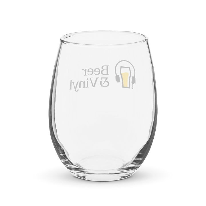 Beer & Vinyl Wine Glass product image (2)