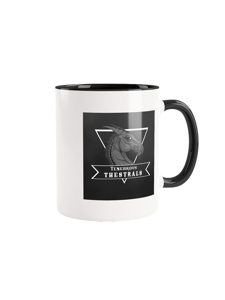 Tenebrous Thestrals Team Ceramic Mug with Color Inside product image (1)