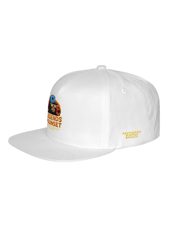 Legends Of Sunset Destination Bigfoot Bronco Bigfoot Logo Snapback 100% Cotton Twill (Multiple Colors Available) product image (13)