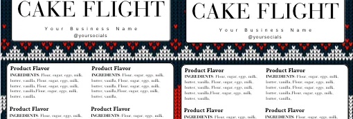 Stitched with Cheer Label Templates Bundle product image (3)