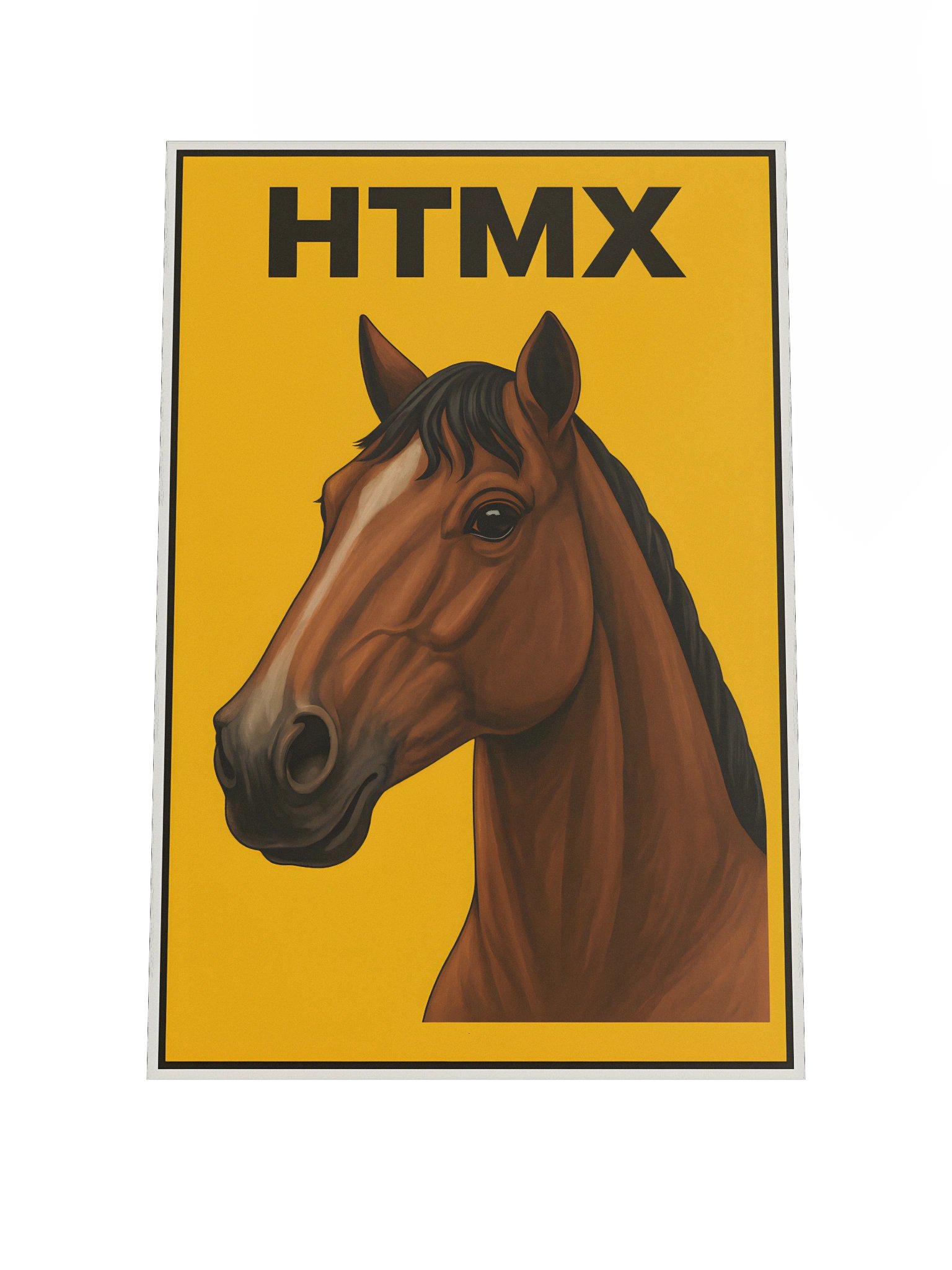 htmx horse poster product image (1)