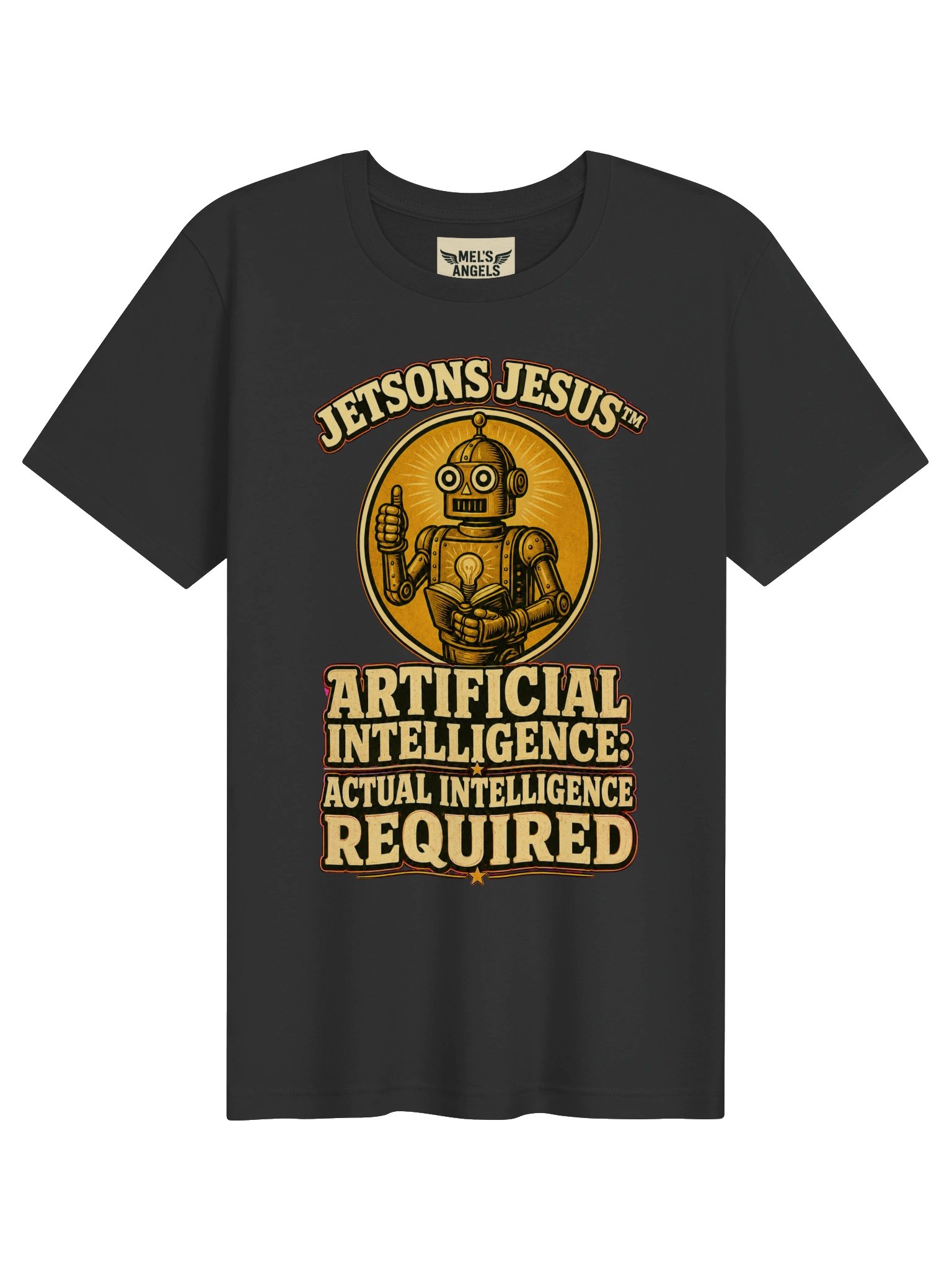 Jetsons Jesus™ T-Shirt | Artificial Intelligence, Actual Intelligence Required product image (1)