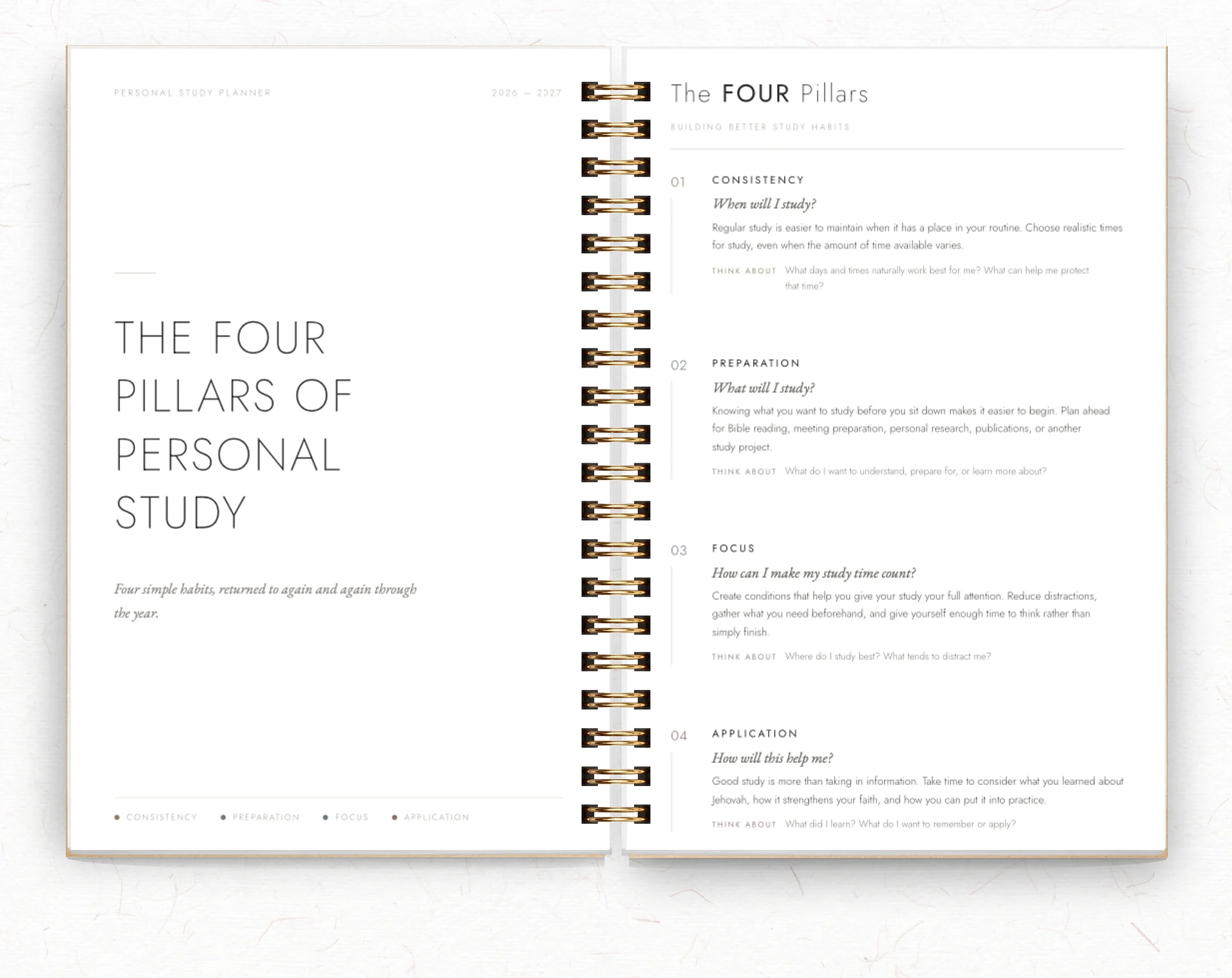 2026-2027 Personal Study Planner product image (19)