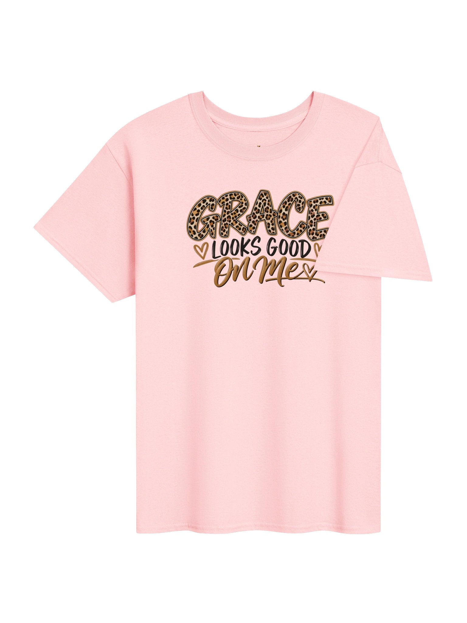 Grace Looks Good on Me Christian Graphic T-Shirt product image (7)