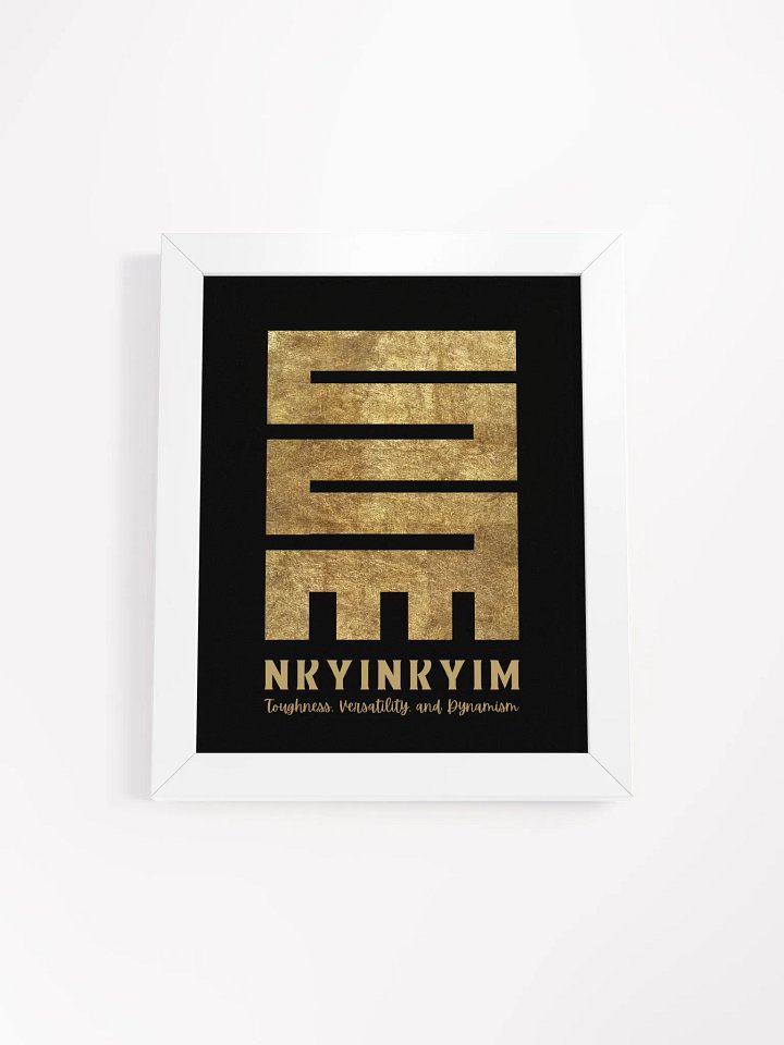 Golden Path Poster (Framed) product image (1)