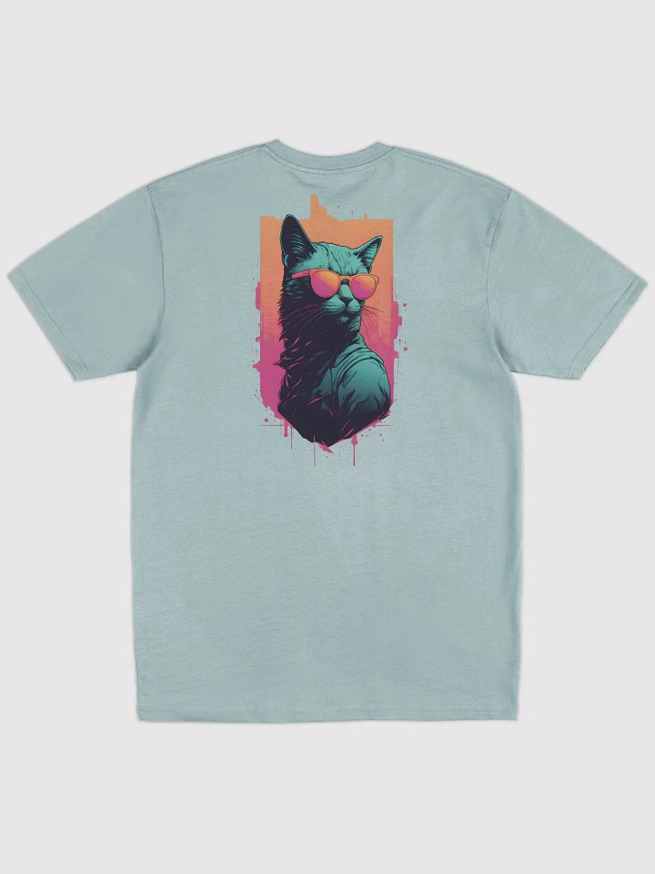 Confident Cat in Shades Tee product image (11)