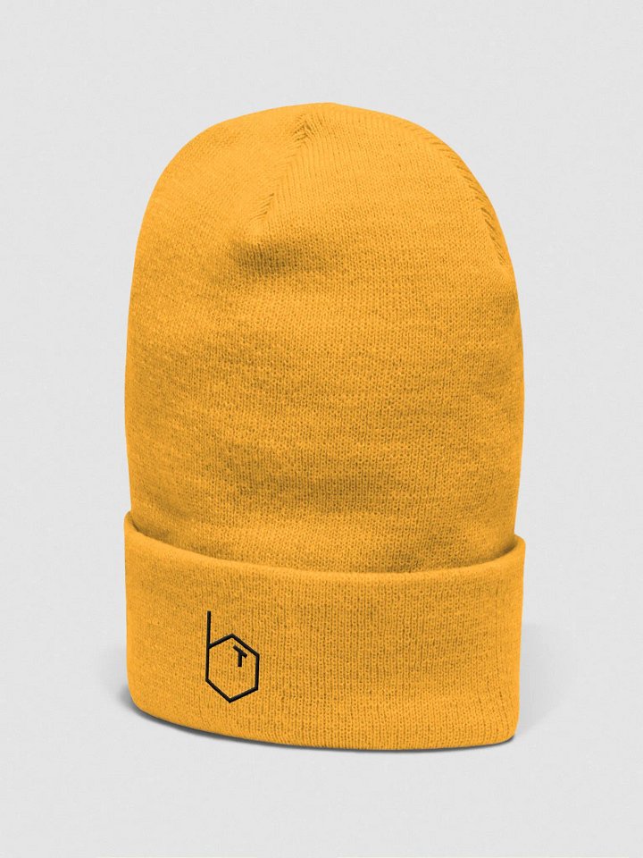 Yellow 'BT' Logo Beanie product image (2)