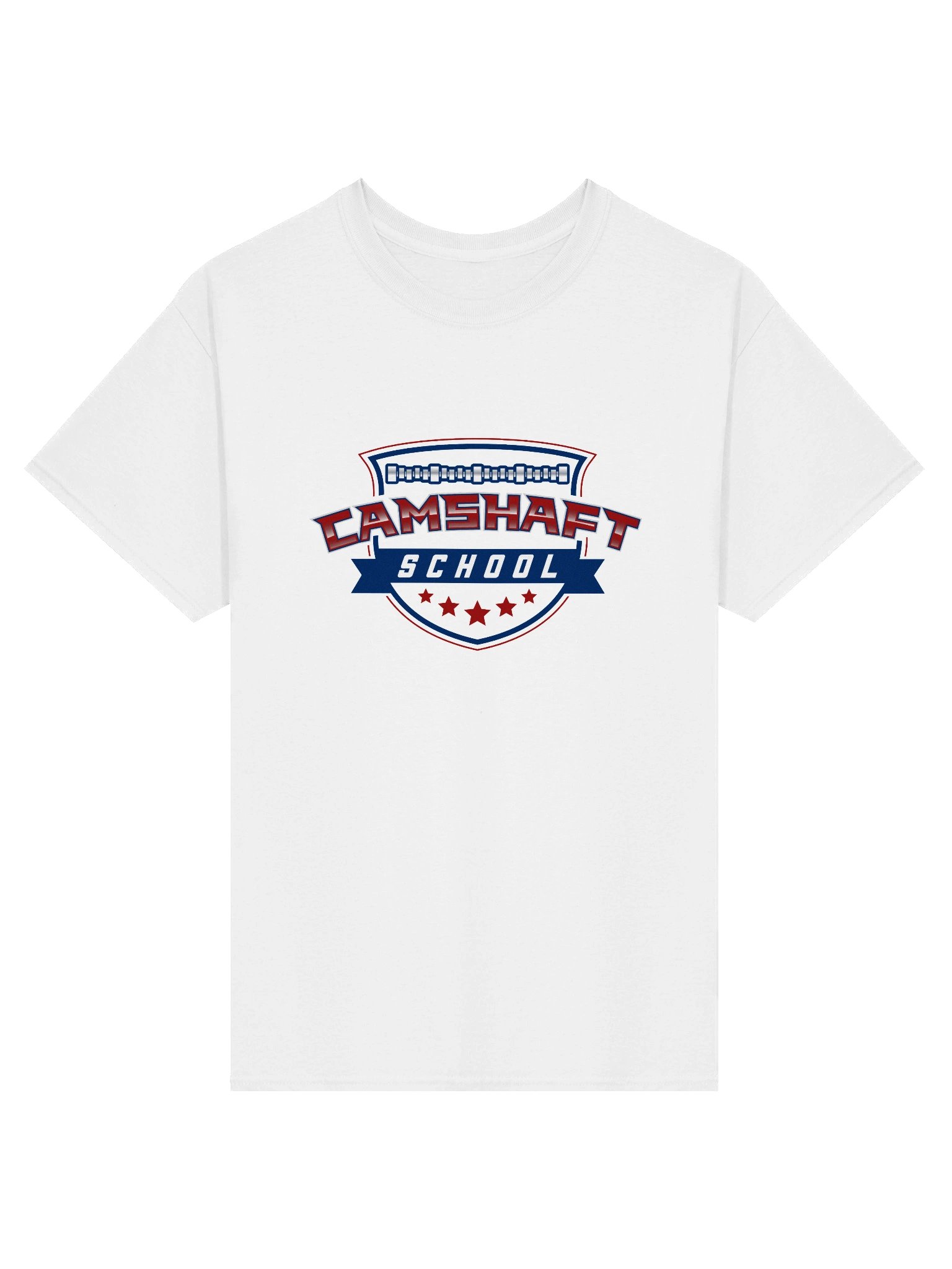 T-shirt - Red White and Blue on White product image (1)