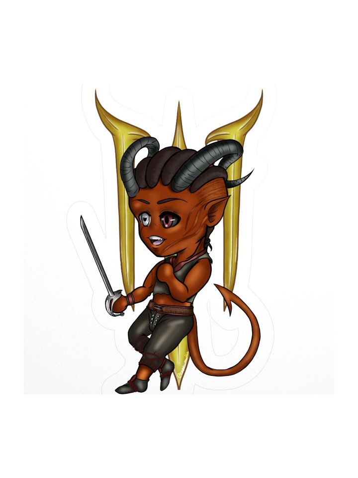 Chib Blade of Avernus Sticker product image (1)