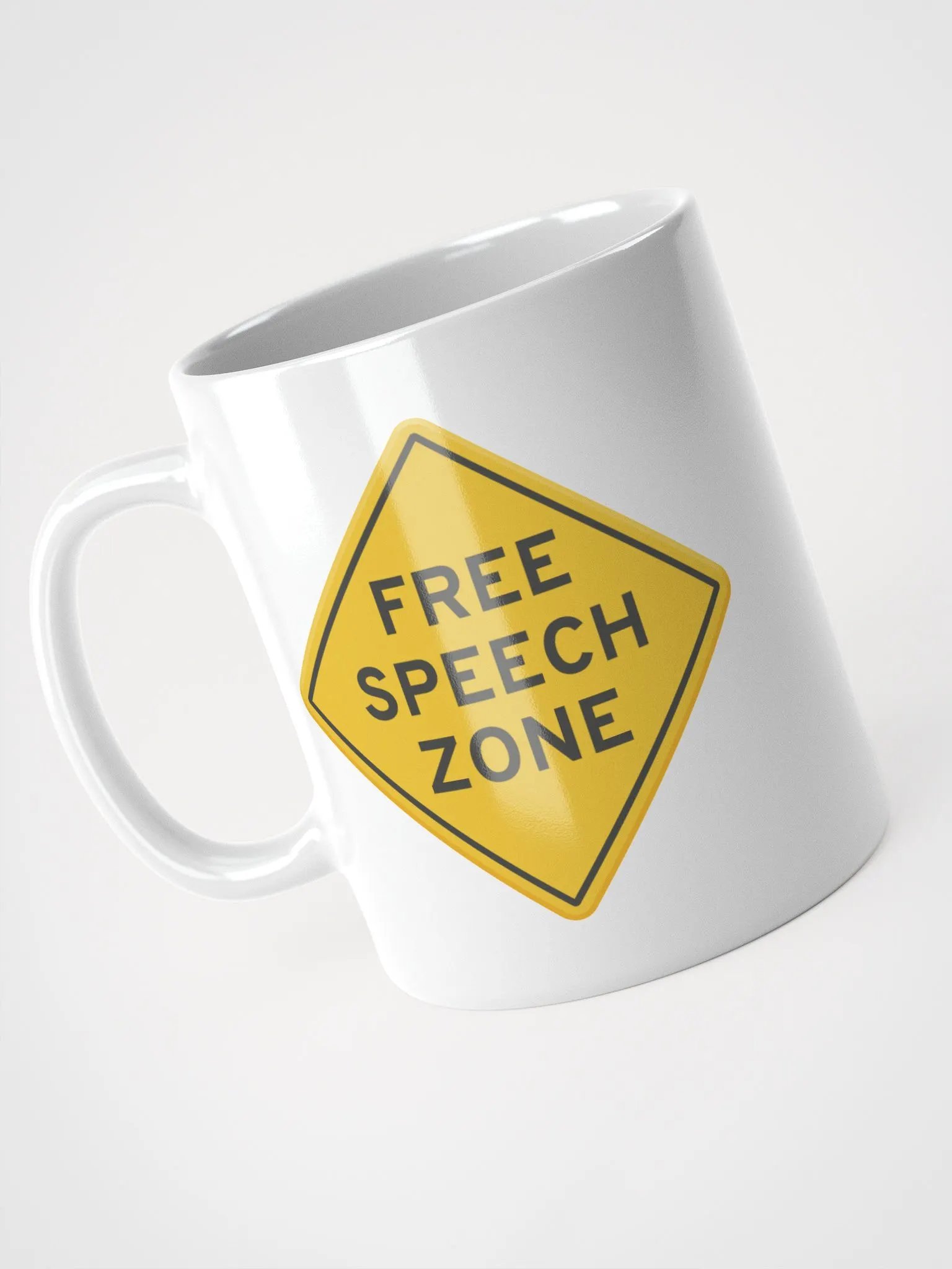 Free Speech Zone - White Mug product image (4)