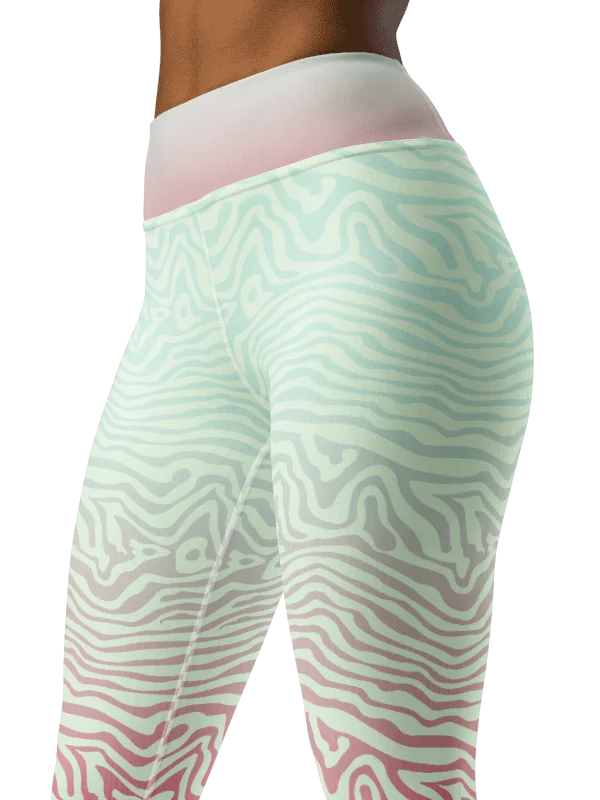 Mint Zebra-yoga leggings product image (4)