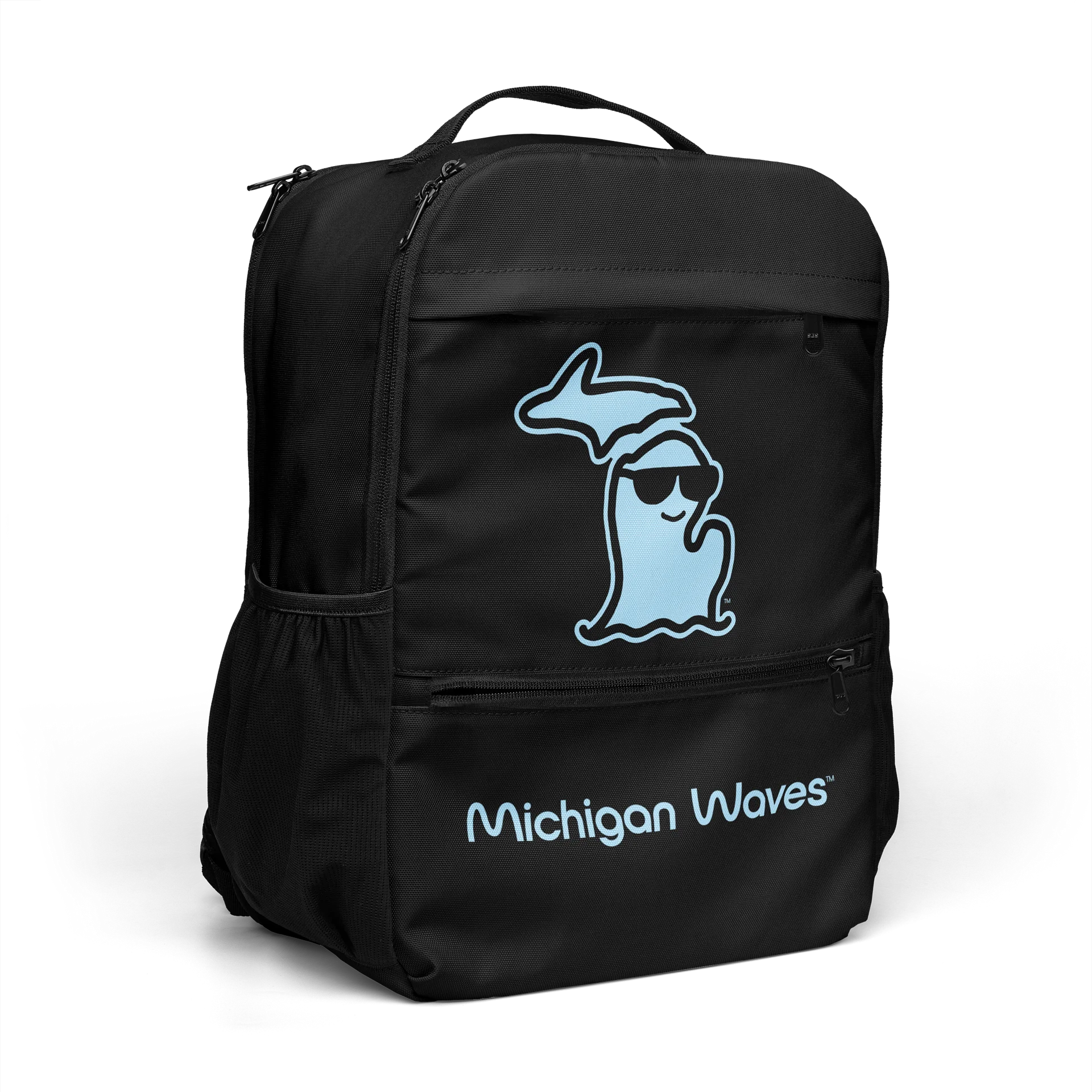 Michigan Waves™ Black Backpack product image (7)
