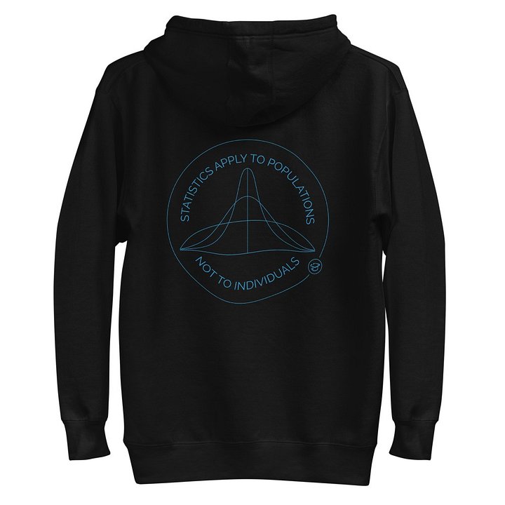 Statistics Bell Curve Hoodie (Unisex) product image (1)
