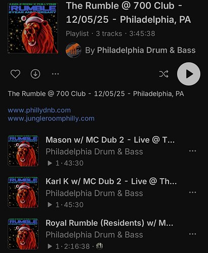 Now live! Archives of the latest edition of “The Rumble” is now available to stream on Soundcloud! Relive the night or experi...