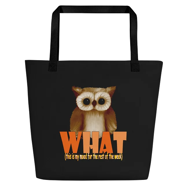 Large Tote Bag w/ Pocket - view all designs
