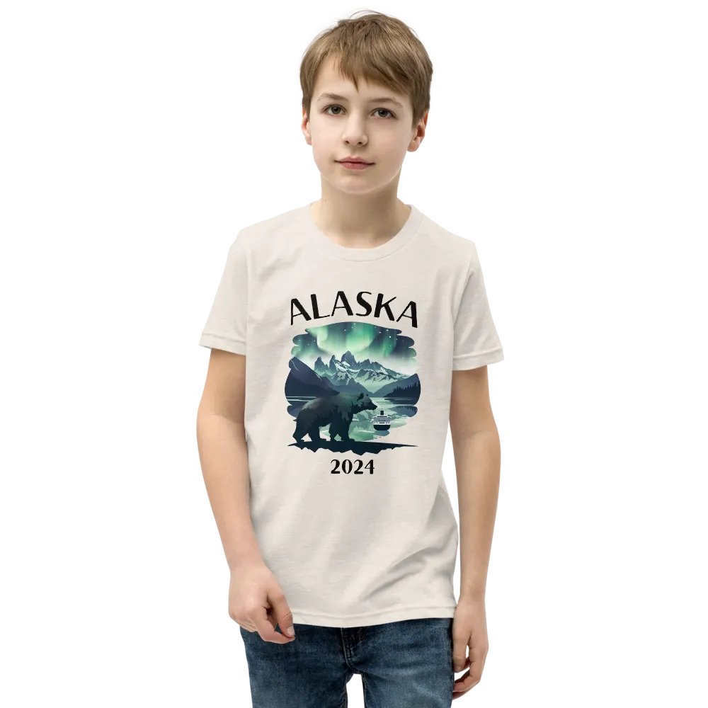 Alaska Wildlife 2024 Teens Light T-Shirt product image (2)