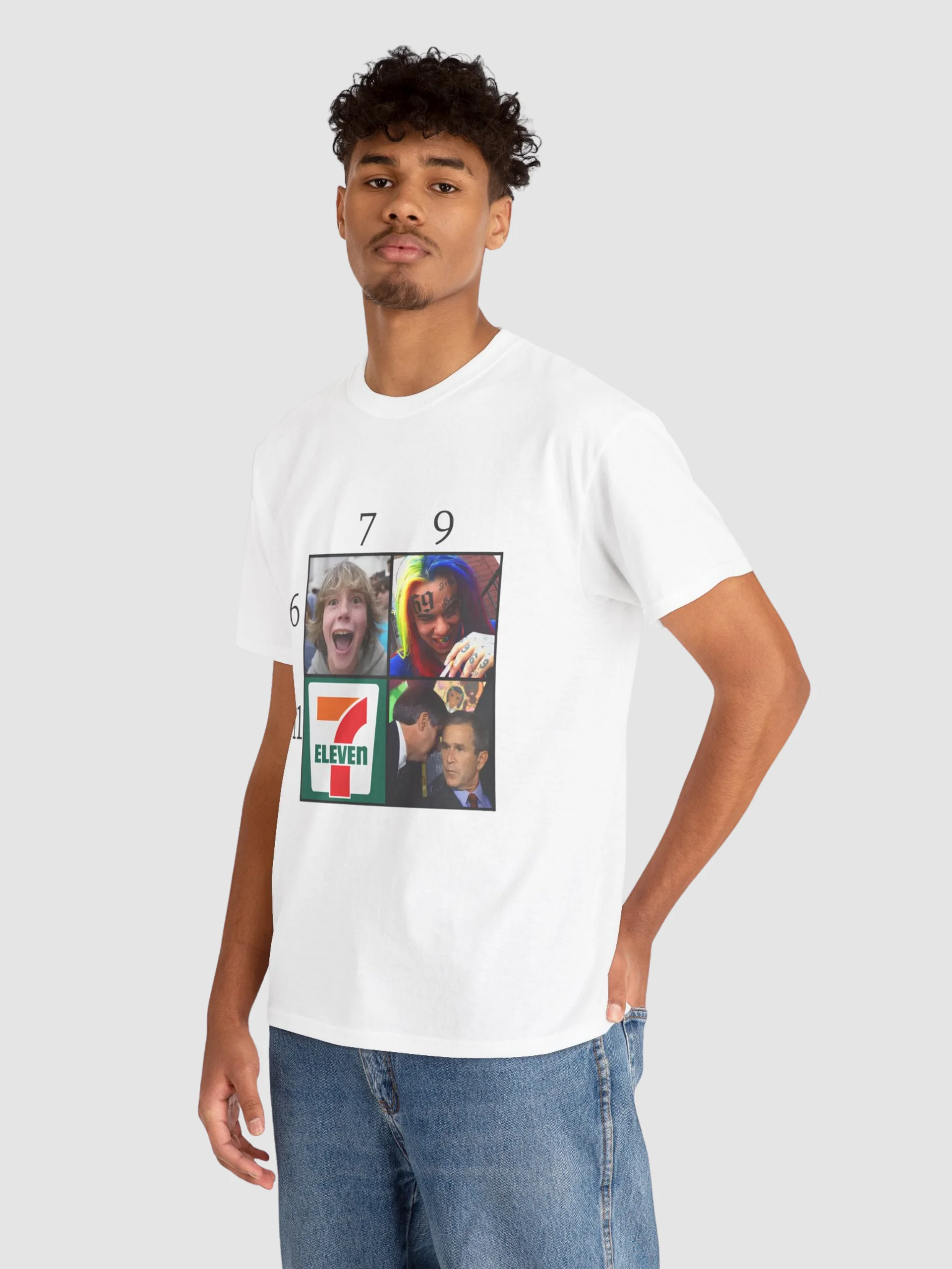 67911 6ix9ine George W Bush Shirt product image (153)