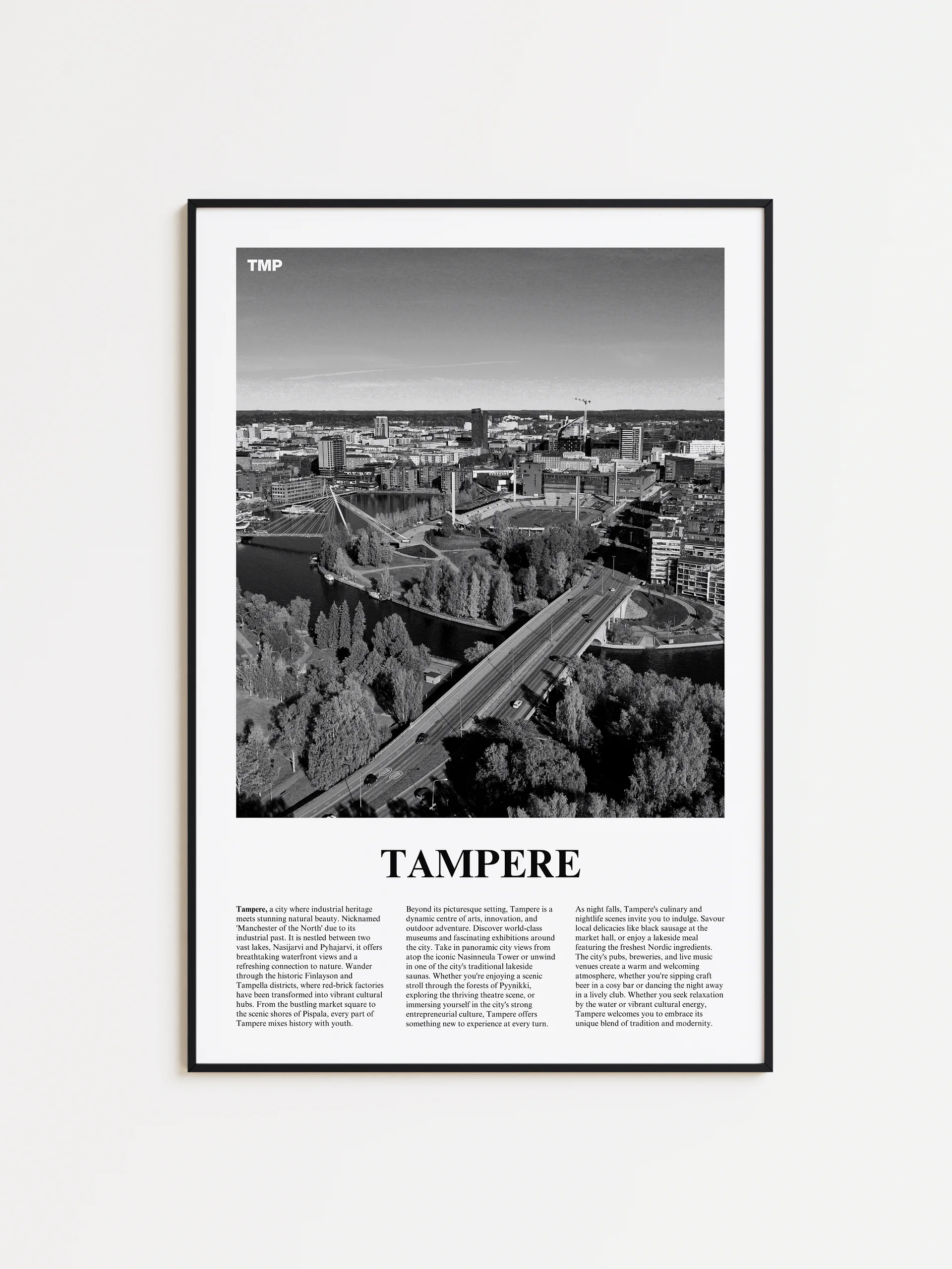 Tampere 01 Newspaper Poster product image (1)