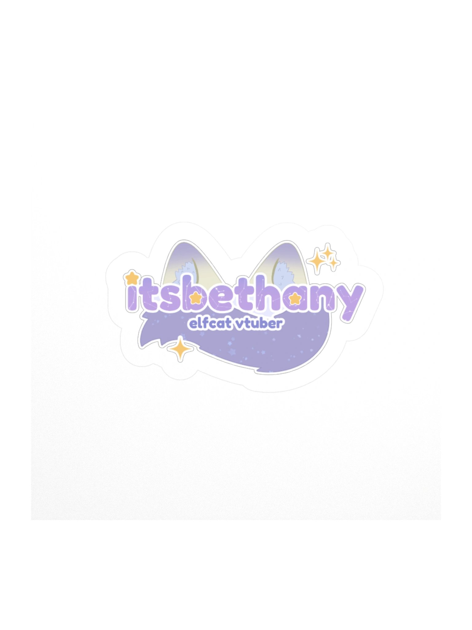 Vtuber Beth Logo Sticker product image (1)