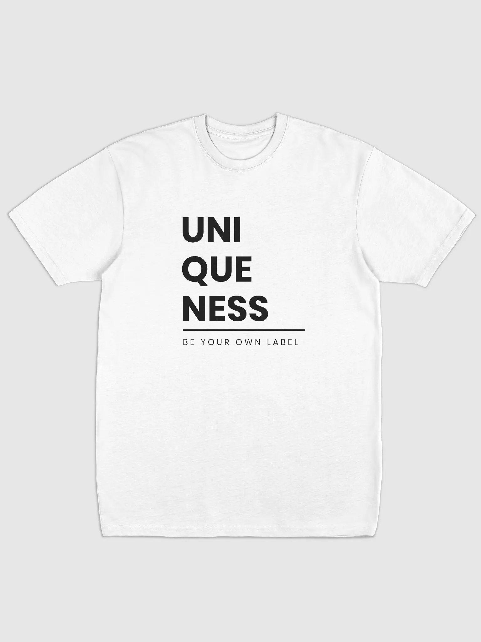 UNIQUENESS Men's Premium Heavyweight T-Shirt product image (1)