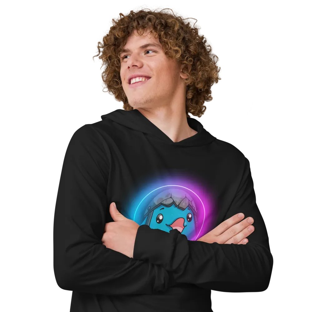 Battle Chicken Long Sleeve Hooded Tee product image (5)