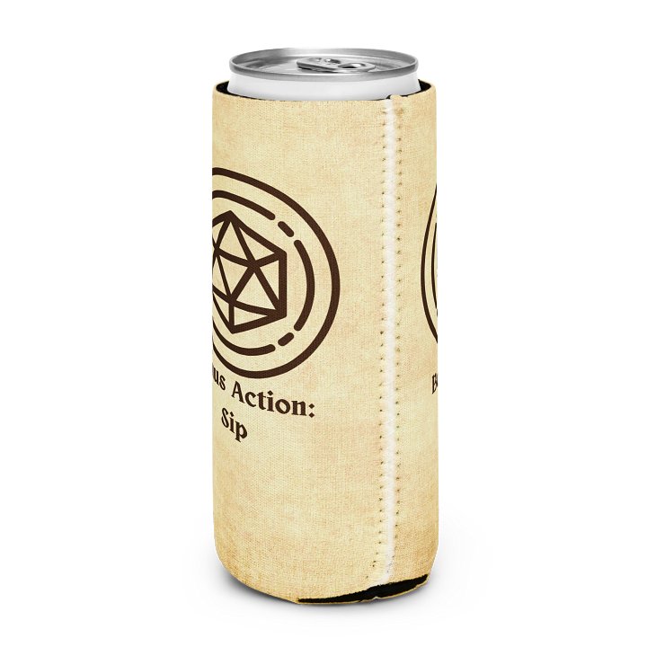 D20 Bonus Action Stubbie Cooler product image (11)
