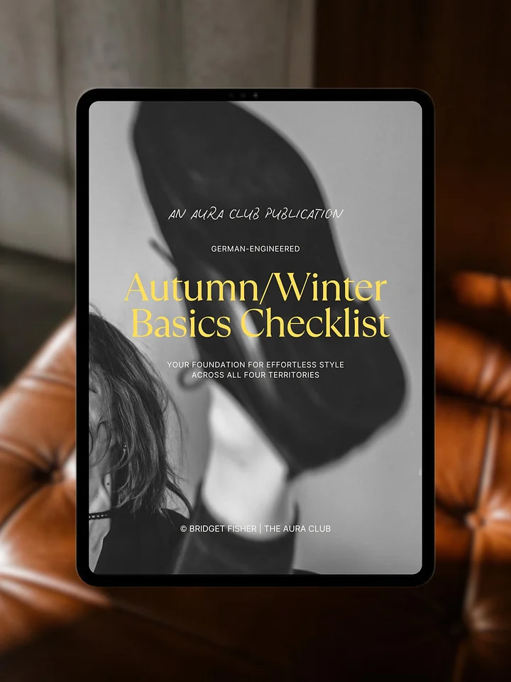 The Autumn Winter Wardrobe Seasonal Audit product image (1)