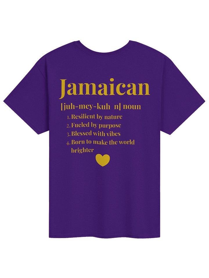 Jamaican Definition T-Shirt product image (1)