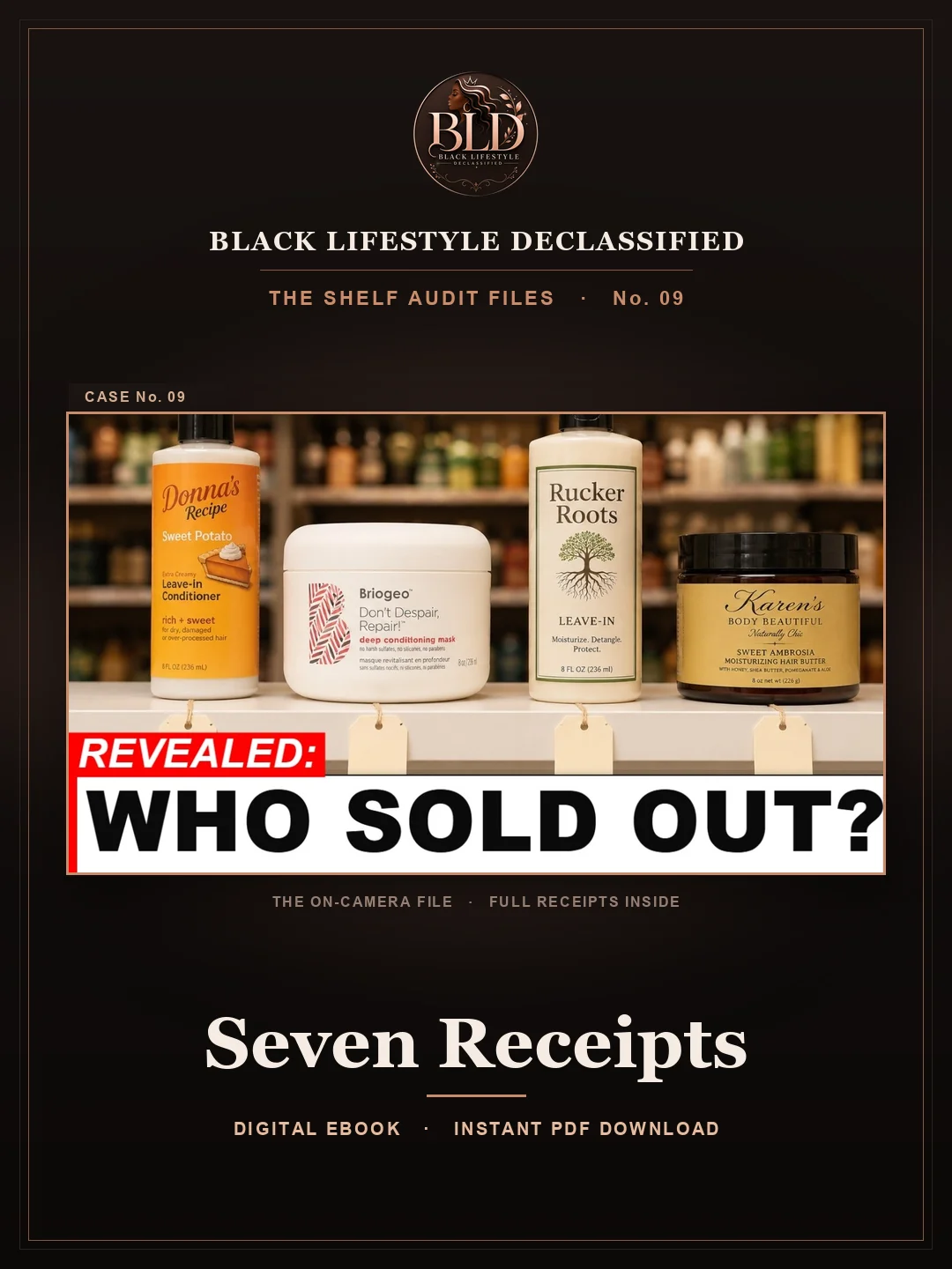 The Shelf Audit Files No. 09 — Seven Receipts product image (1)