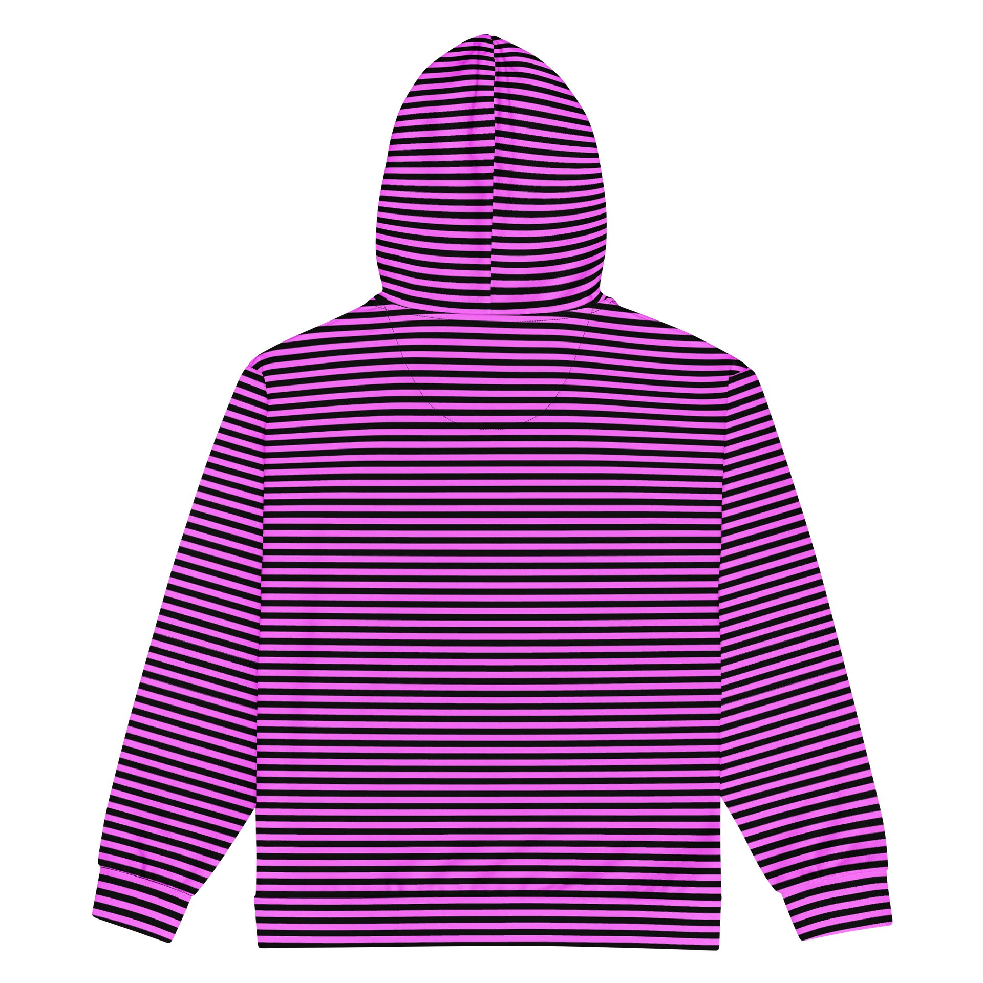 Blaque and Pink Stripped Hoodie product image (2)