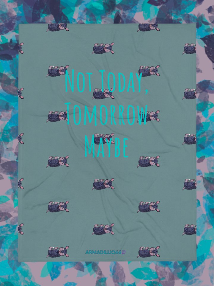 I Can't People Today, So I Burrito Blanket product image (1)