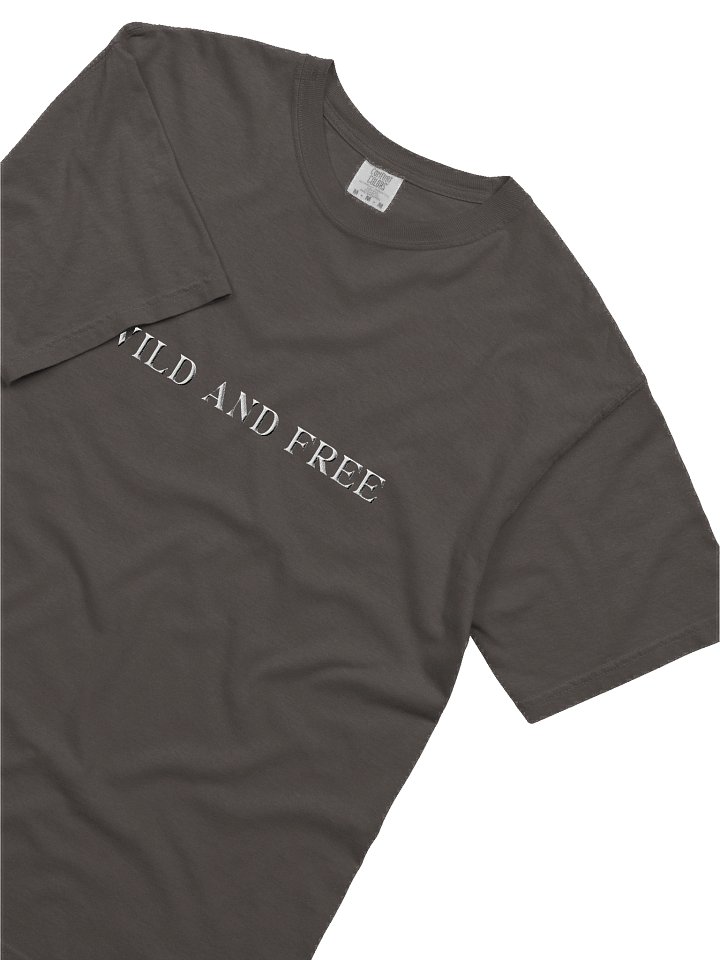 Embroidered Wild And Free Unisex Tee product image (2)
