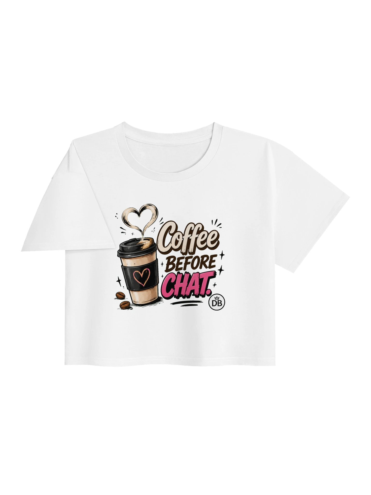 Coffee Before Chat Crop Top product image (9)