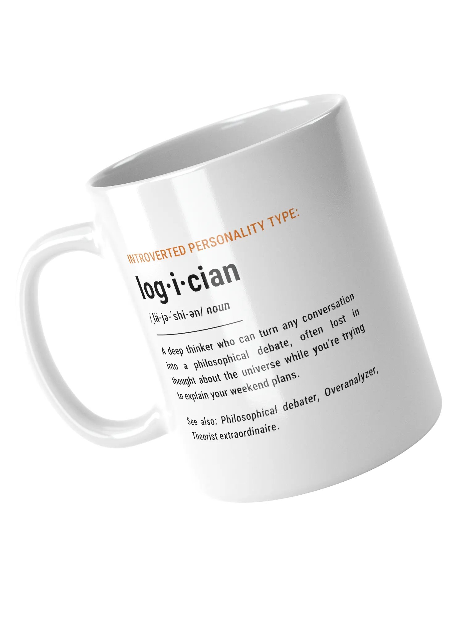 Introverted Personality Type: Logician Mug product image (4)