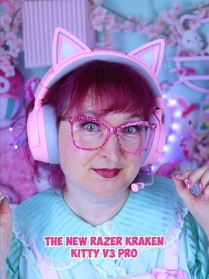 @Razer sent me the new Kraken Kitty v3 Pro to test and take with me on my everyday life! Definitely my new favorite fashion accessory because it’s so cute and so comfortable but so good quality! #Ad #razerbounty #razerkrakenkitty #pinktech