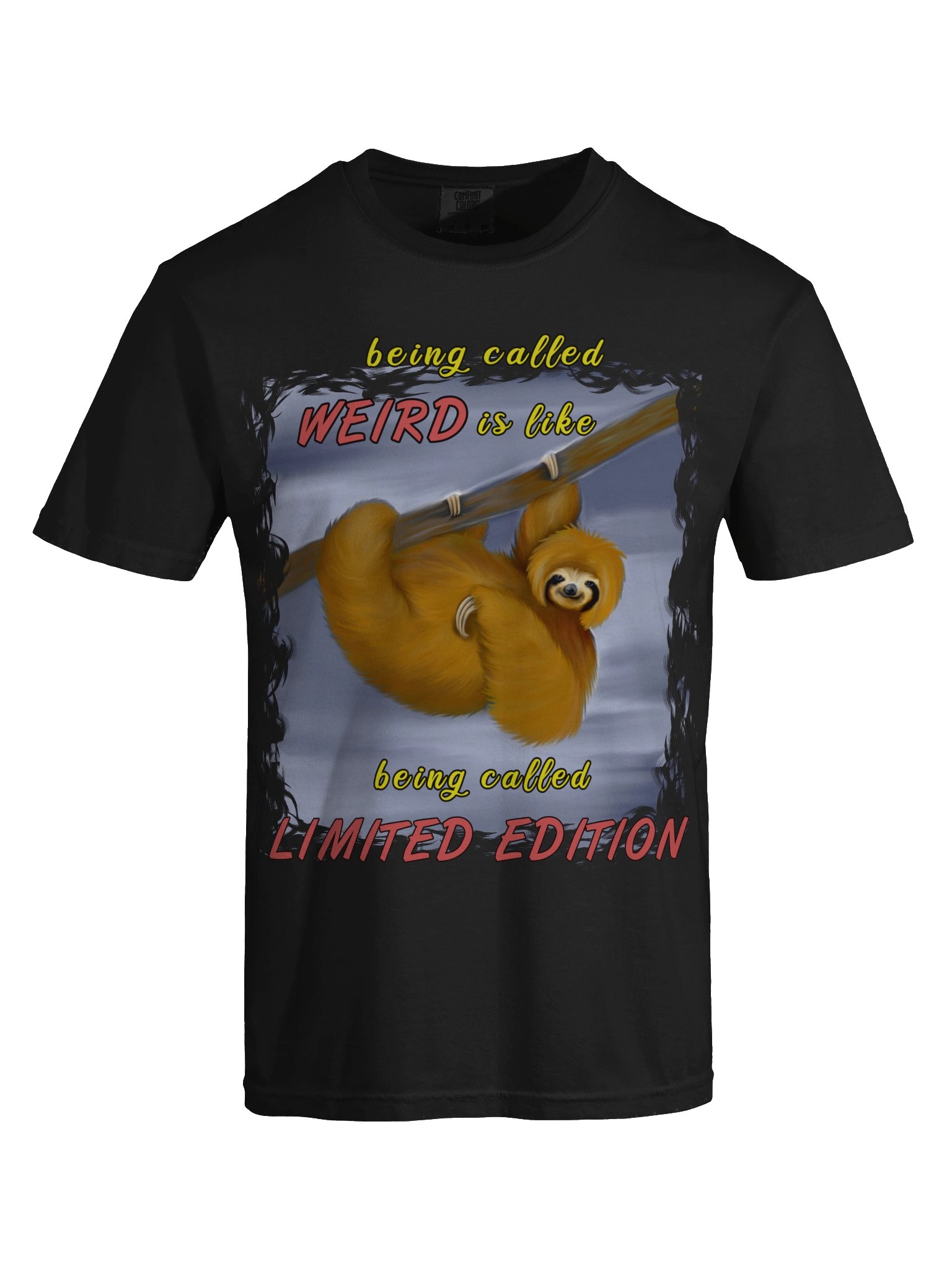 Sloth "LIMITED EDITION" T-Shirt. Men's Comfort Colors Garment-Dyed Heavyweight T-Shirt product image (4)