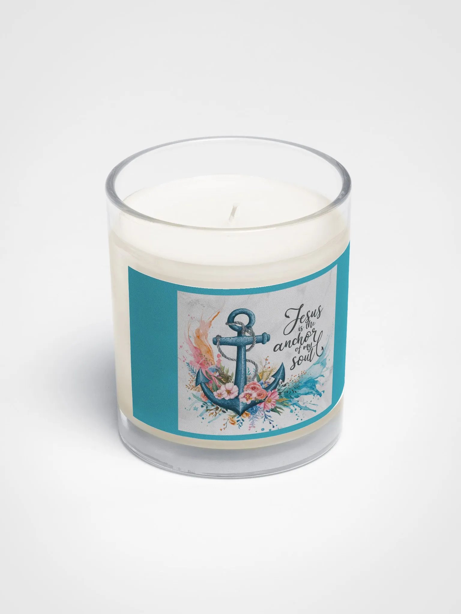 Jesus is the Anchor of My Soul Soy Wax Candle product image (2)