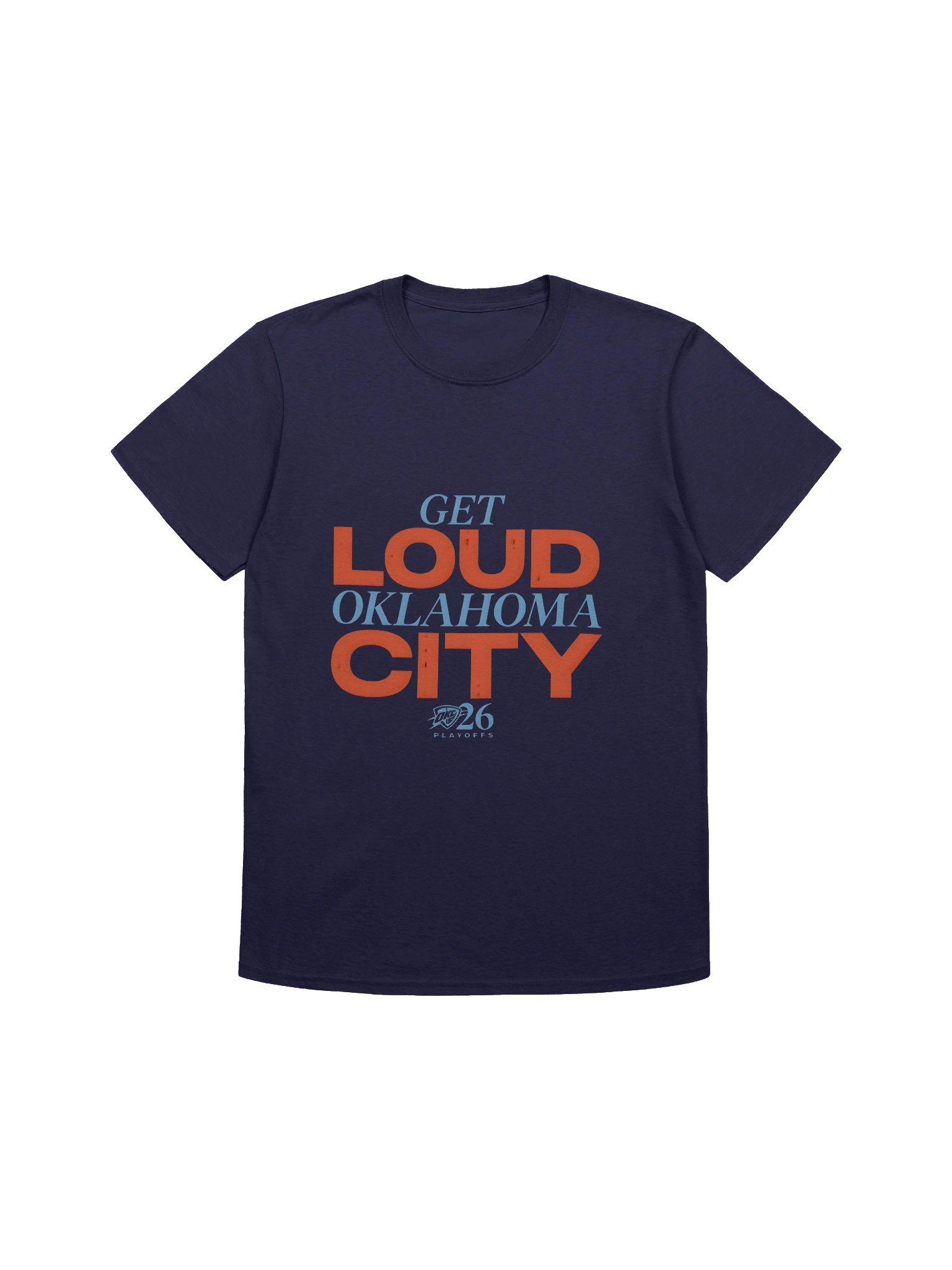 Get Loud Oklahoma City Playoffs Shirt product image (1)