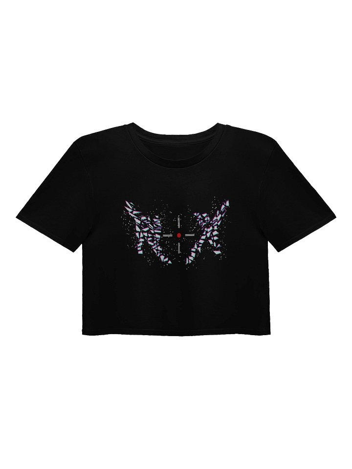 Shattered Crop Top - Black product image (1)
