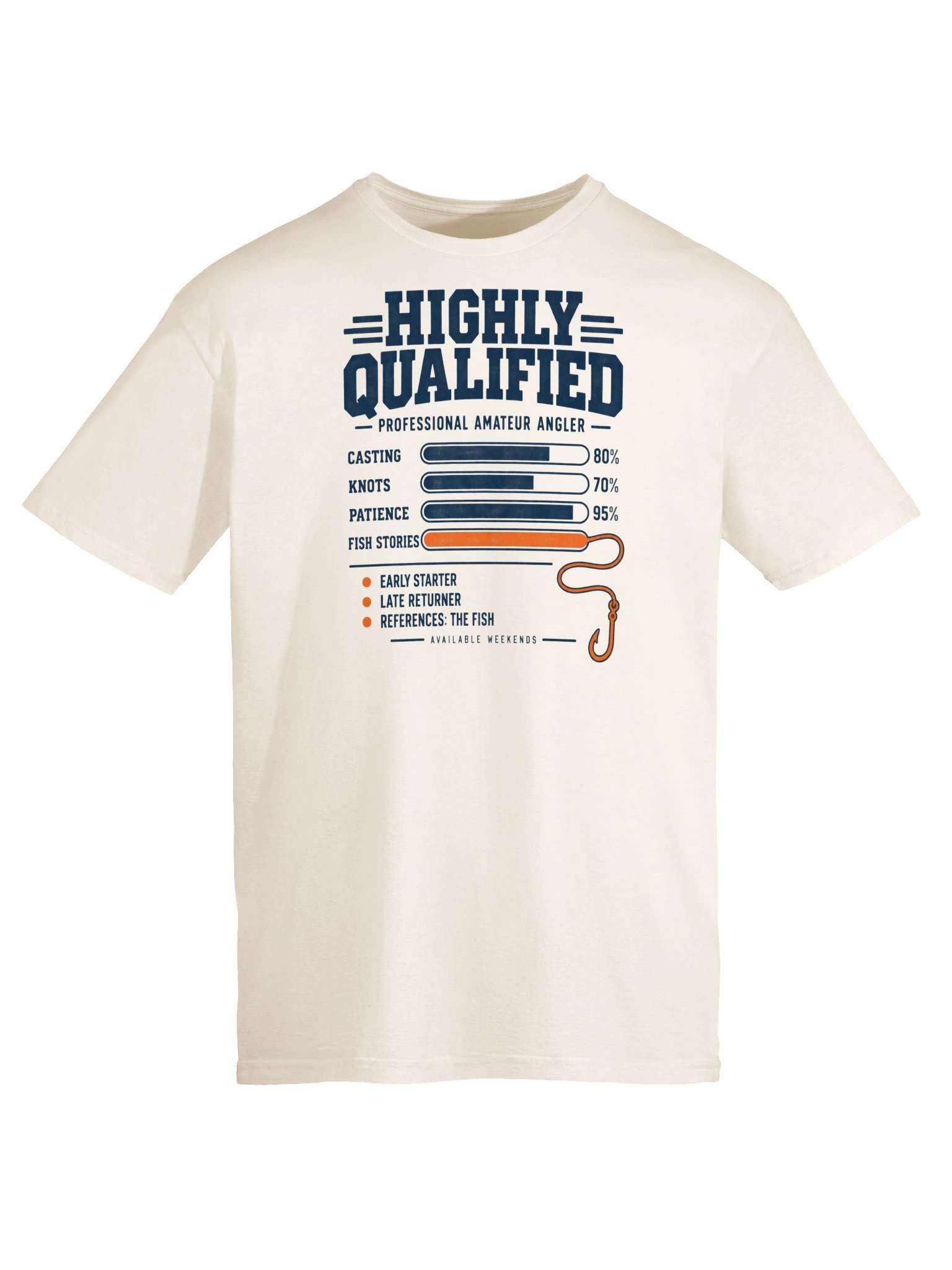Highly Qualified Angler T-Shirt product image (5)