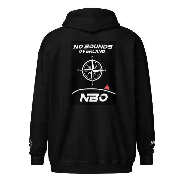 Directional Rose Unisex Zip Hoodie product image (2)