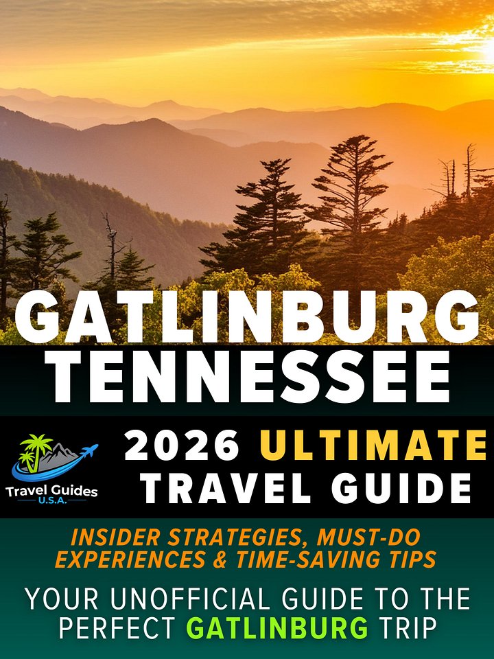 Gatlinburg Travel Guide 2026 | 66-Page Printable Digital PDF, Instant Download product image (1)