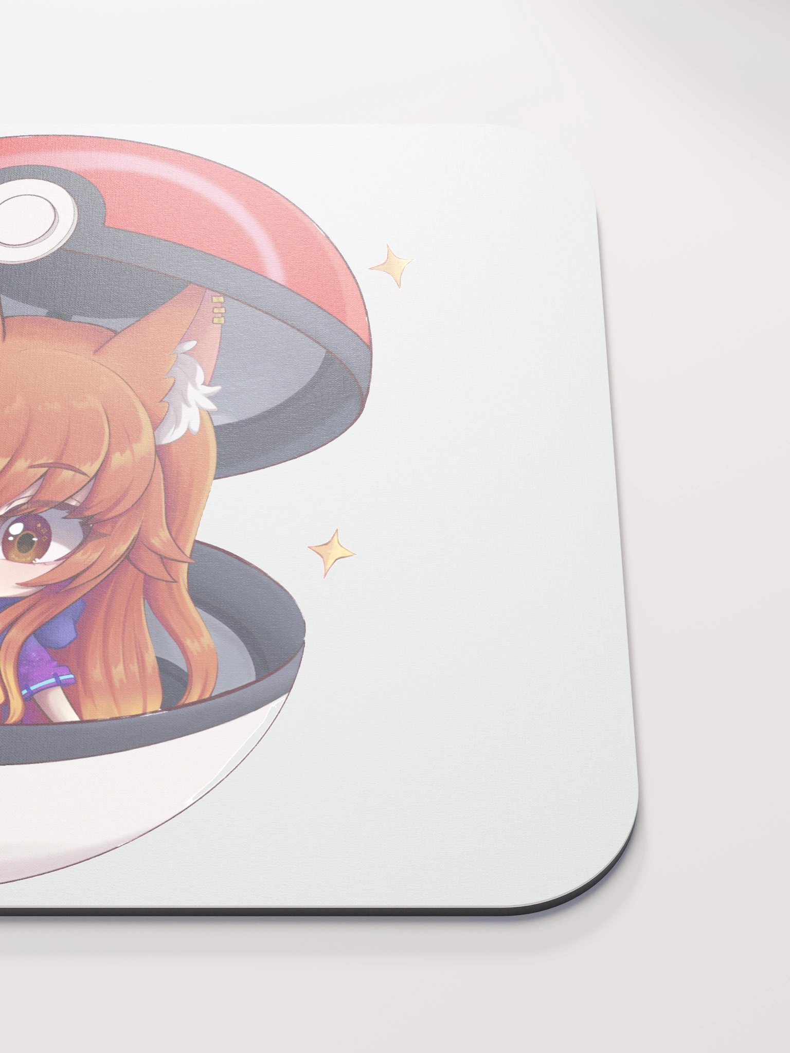 Whimsical Fox-Eared Mouse Pad product image (5)