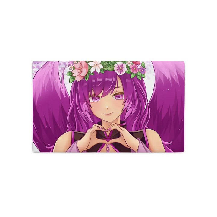 Floral Heart Anime Premium Pillow Case product image (2)