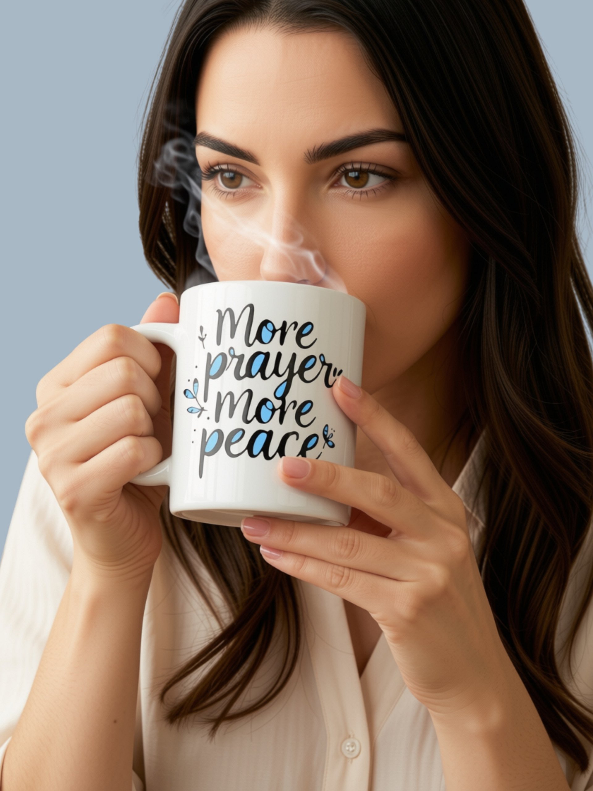 More Prayer More Peace Mug product image (1)